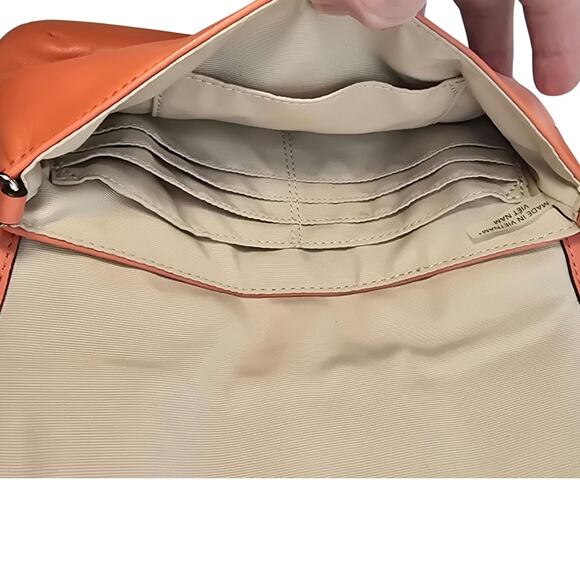 NWT Coach Wrist Purse Wallet Clutch Coral with Defect - Picture 8 of 8